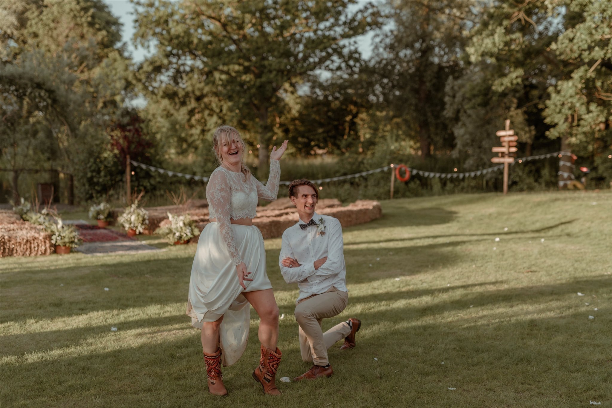 chalkney water meadows wedding photography Essex forest venue uk boho style modern wedding photography