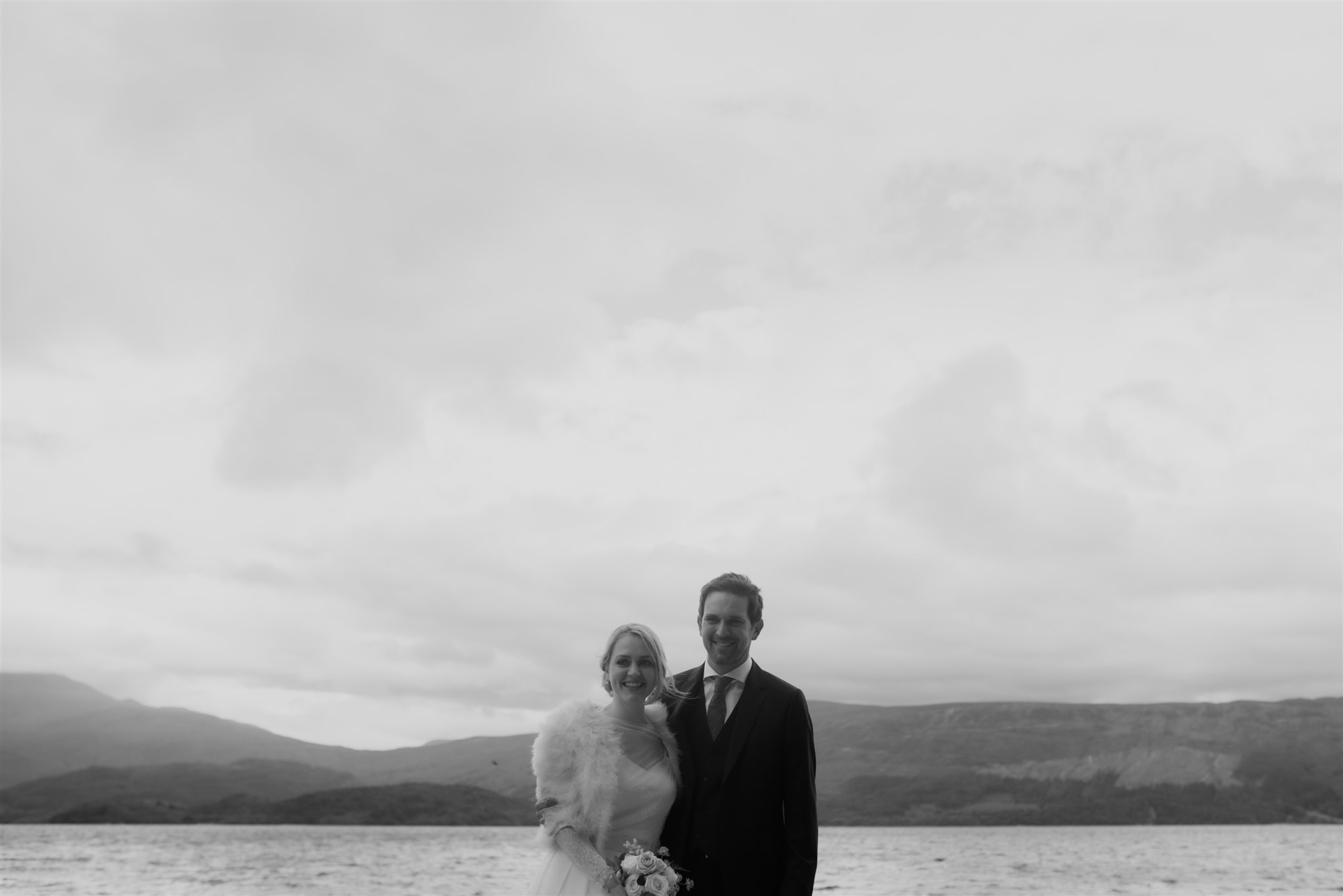 Loch Lomond elopement photography Scotland loss parish church and ardoch house