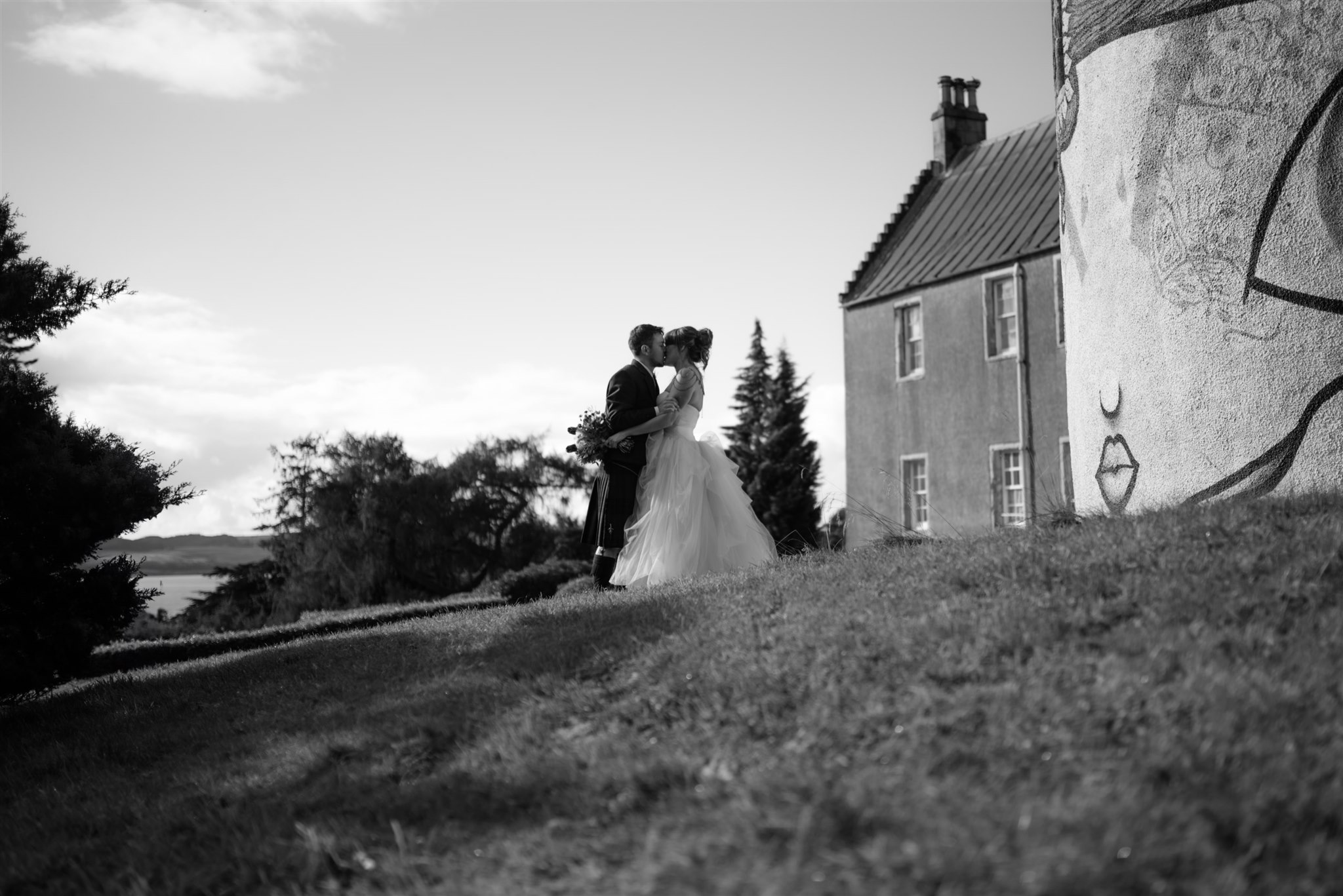 why wedding photography is important by a glasgow wedding photographer with images from Kelburn castle