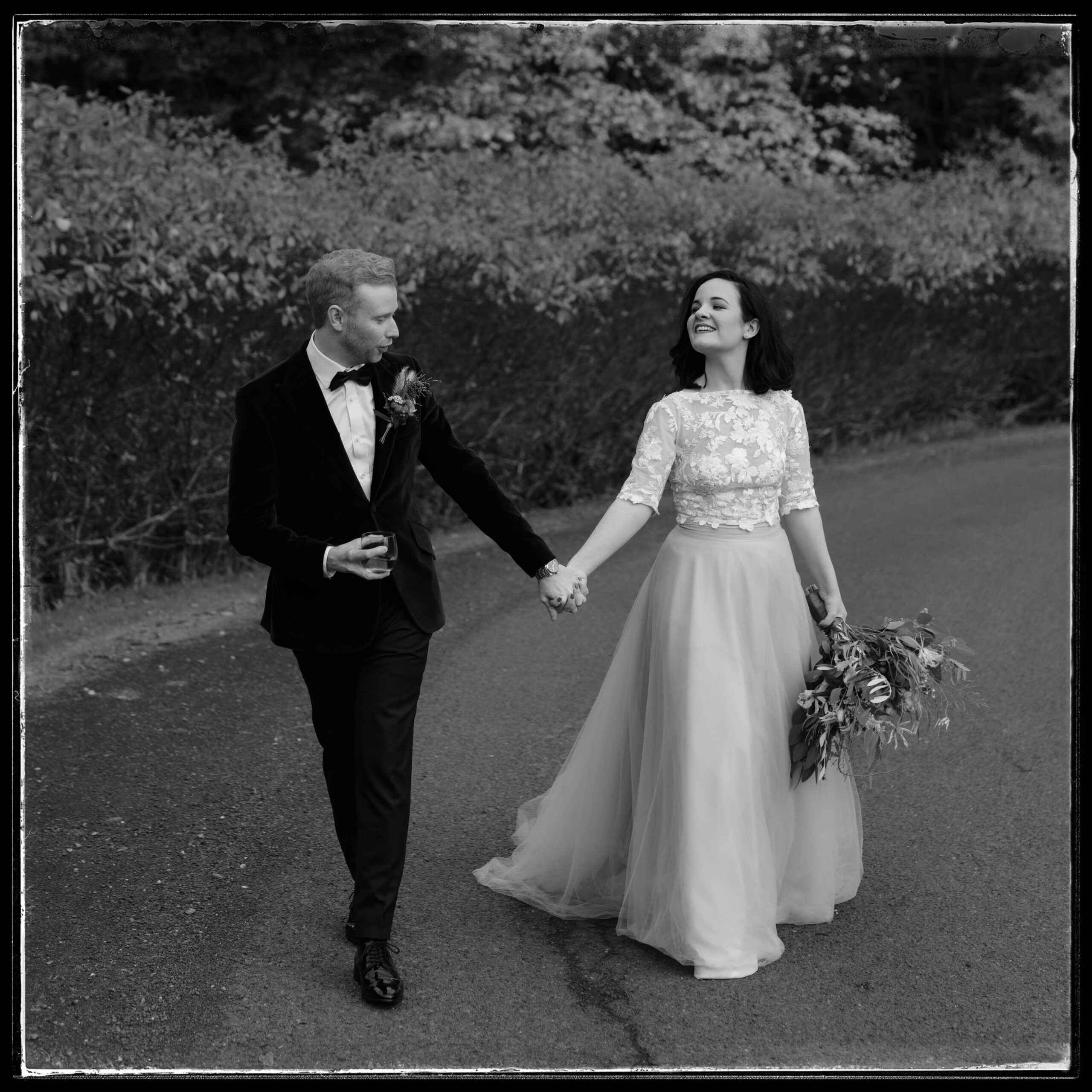 Scotland wedding photographer. Editorial-style wedding photography UK