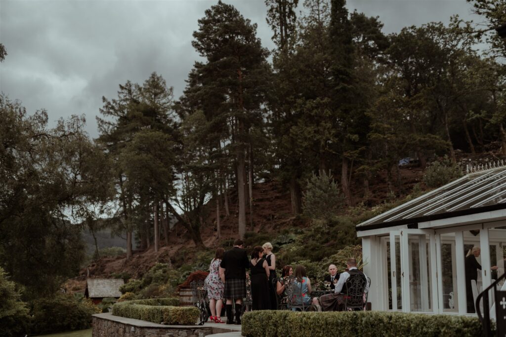 lodge on Loch Goil wedding photography glasgow scotland