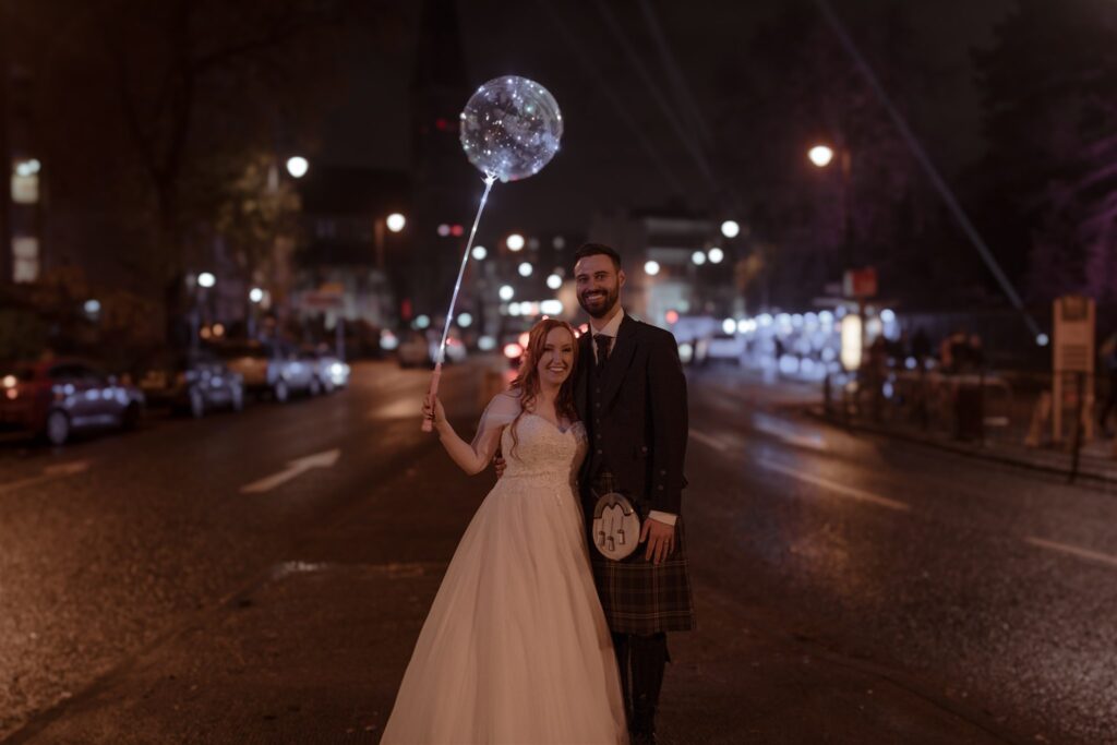modern romantic glasgow wedding photographer scotland