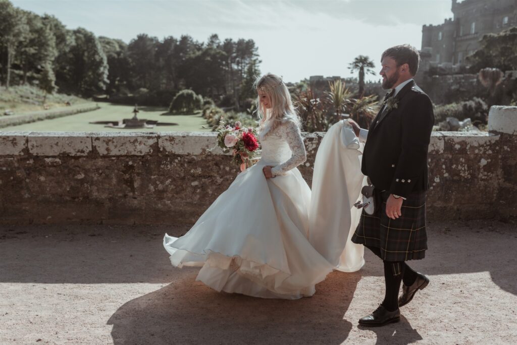 culzean castle wedding destination for American couples fairytale scottish wedding photography