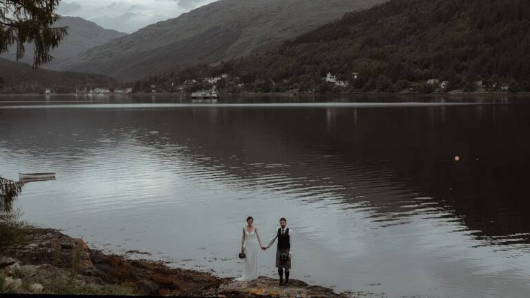 Alternative Wedding Videos in Scotland Lodge on Loch Goil