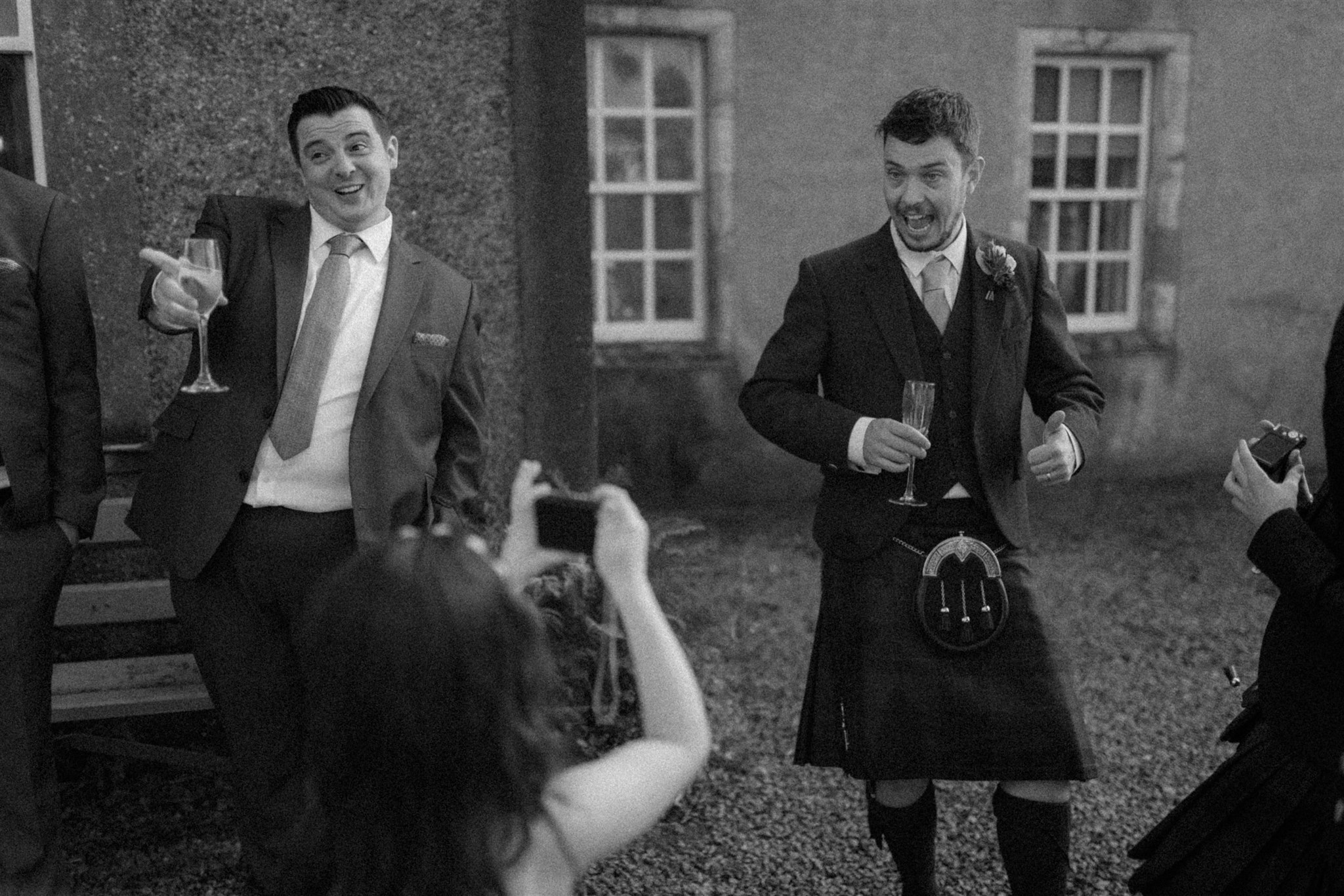 why wedding photography is important by a glasgow wedding photographer with images from Kelburn castle