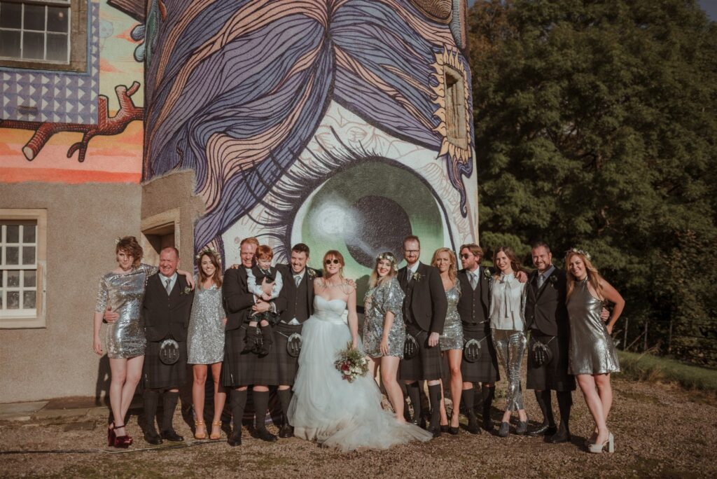 why wedding photography is important by a glasgow wedding photographer with images from Kelburn castle