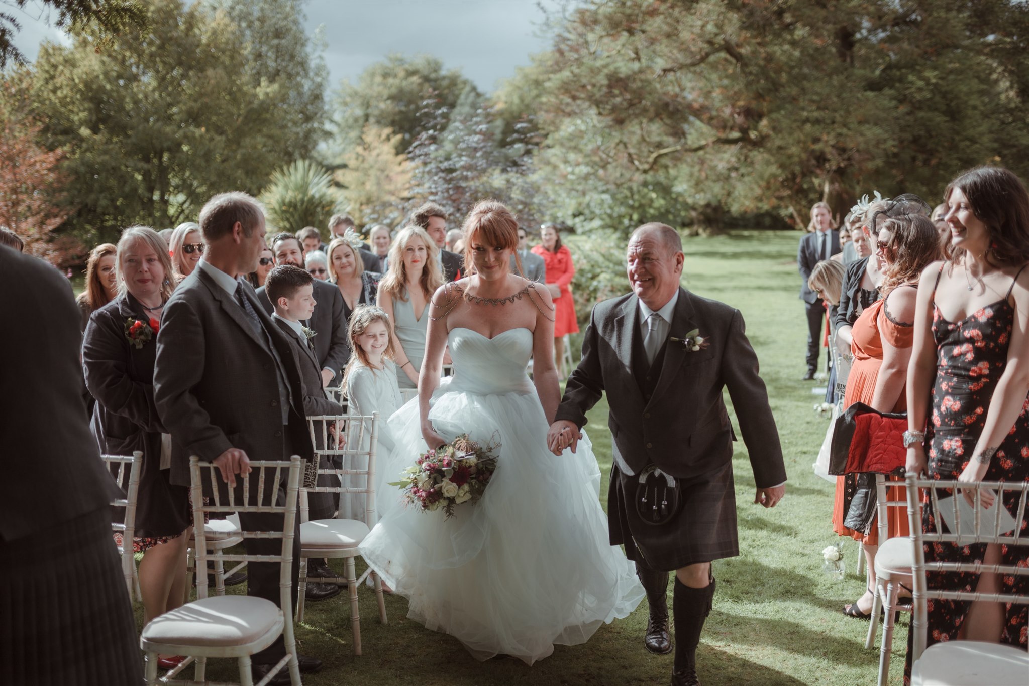 why wedding photography is important by a glasgow wedding photographer with images from Kelburn castle