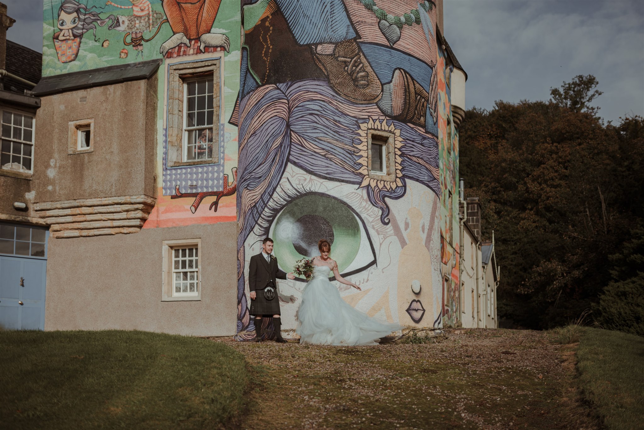 why wedding photography is important by a glasgow wedding photographer with images from Kelburn castle