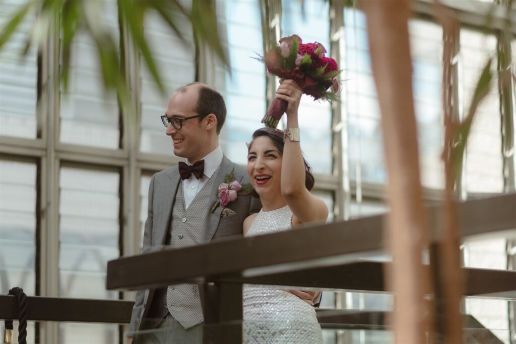 blog wedding in London at the Barbican. Editorial style wedding photographer