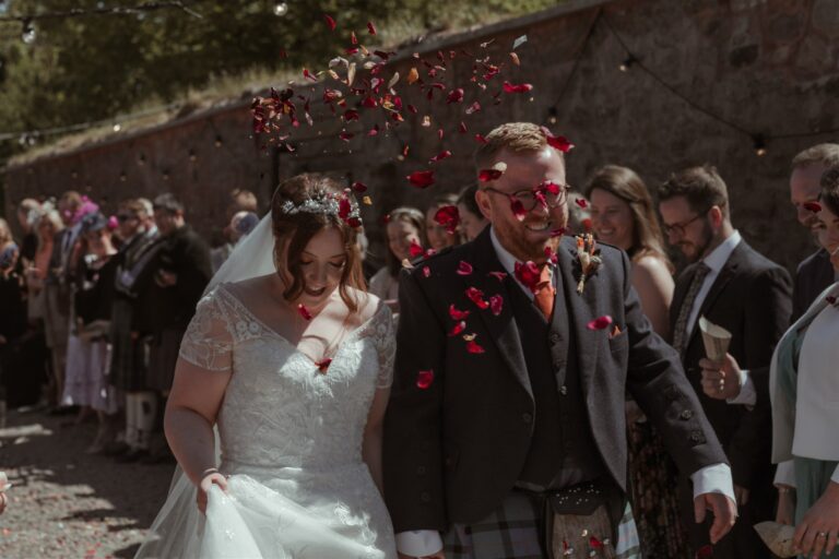 Cow Shed Crail Wedding Photography