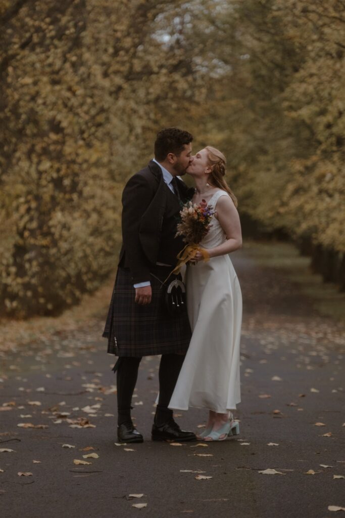 house for an art lover wedding photography in glasgow