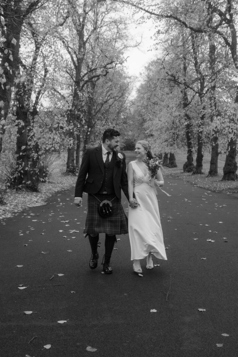 editorial-style wedding photographer in glasgow scotland