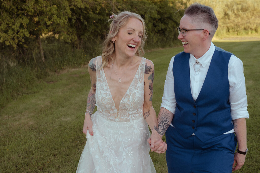 summer wedding in scotland at the heron byre // editorial and candid 35mm film